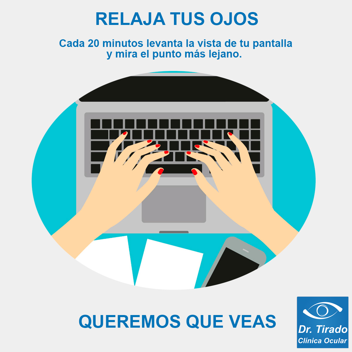 La regla de los 20 minutos