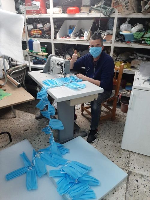 produccion de tapabocas